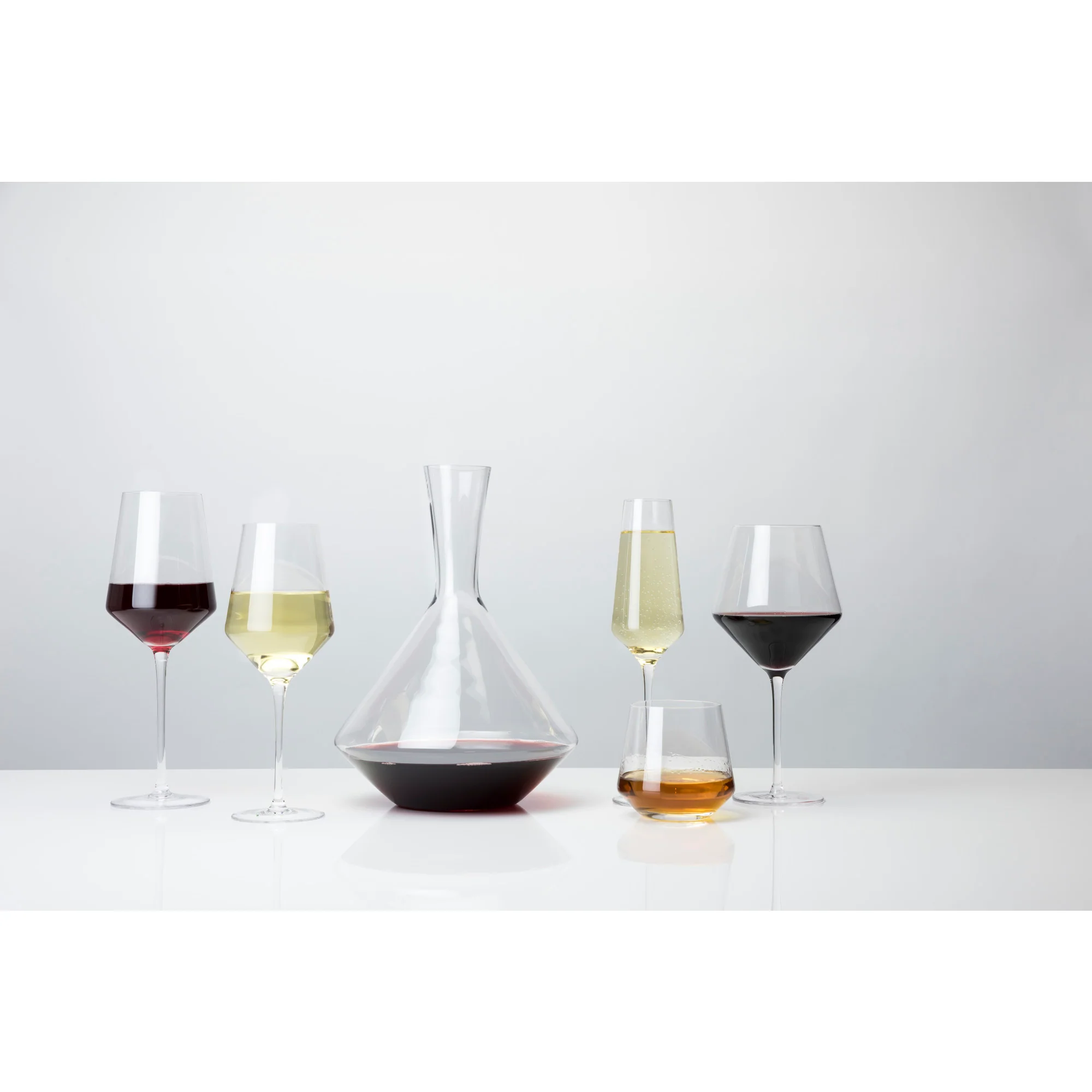 Raye crystal angled chardonnay glasses viski® - Image 3