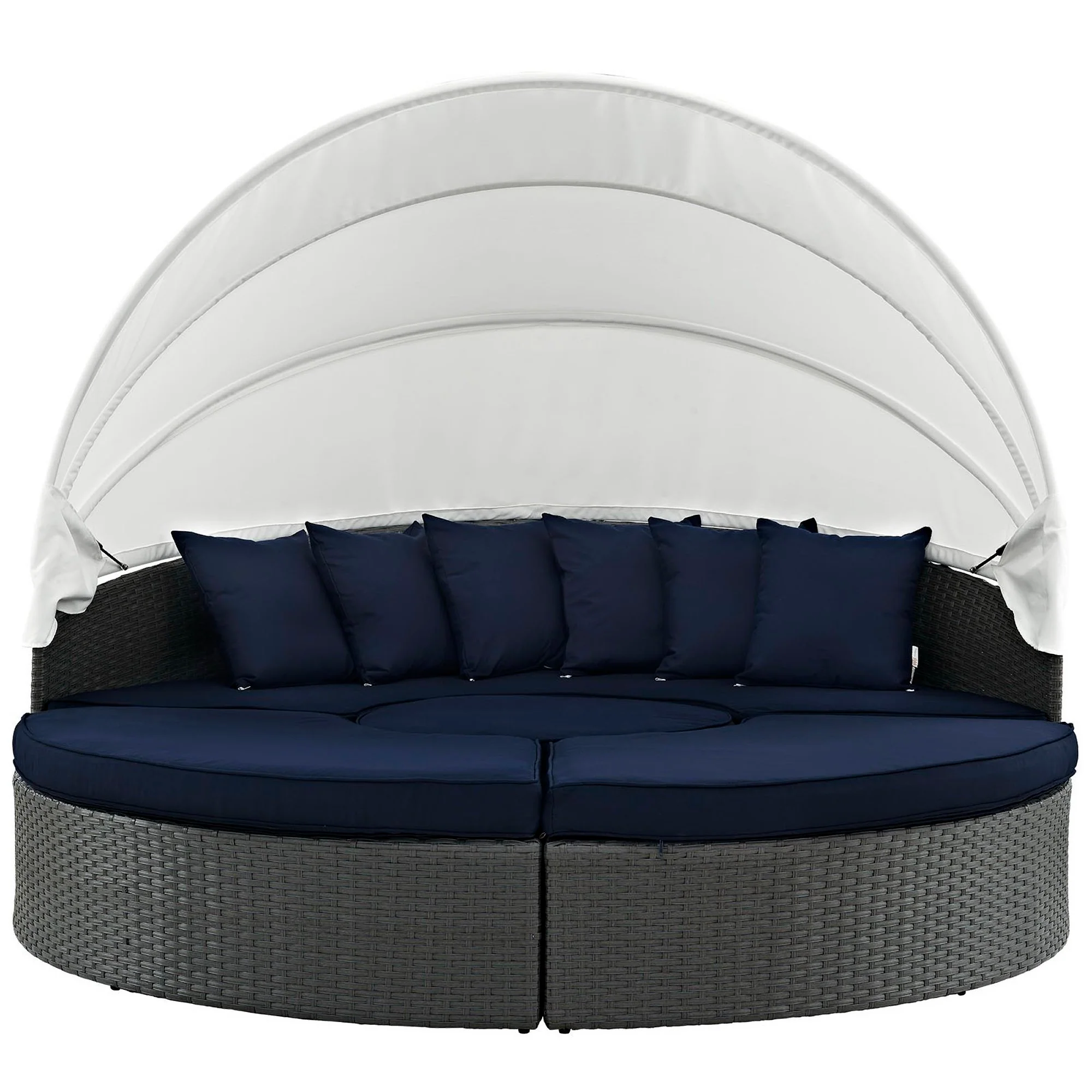 Sojourn Outdoor Patio Sunbrella Daybed by Modway - Image 4