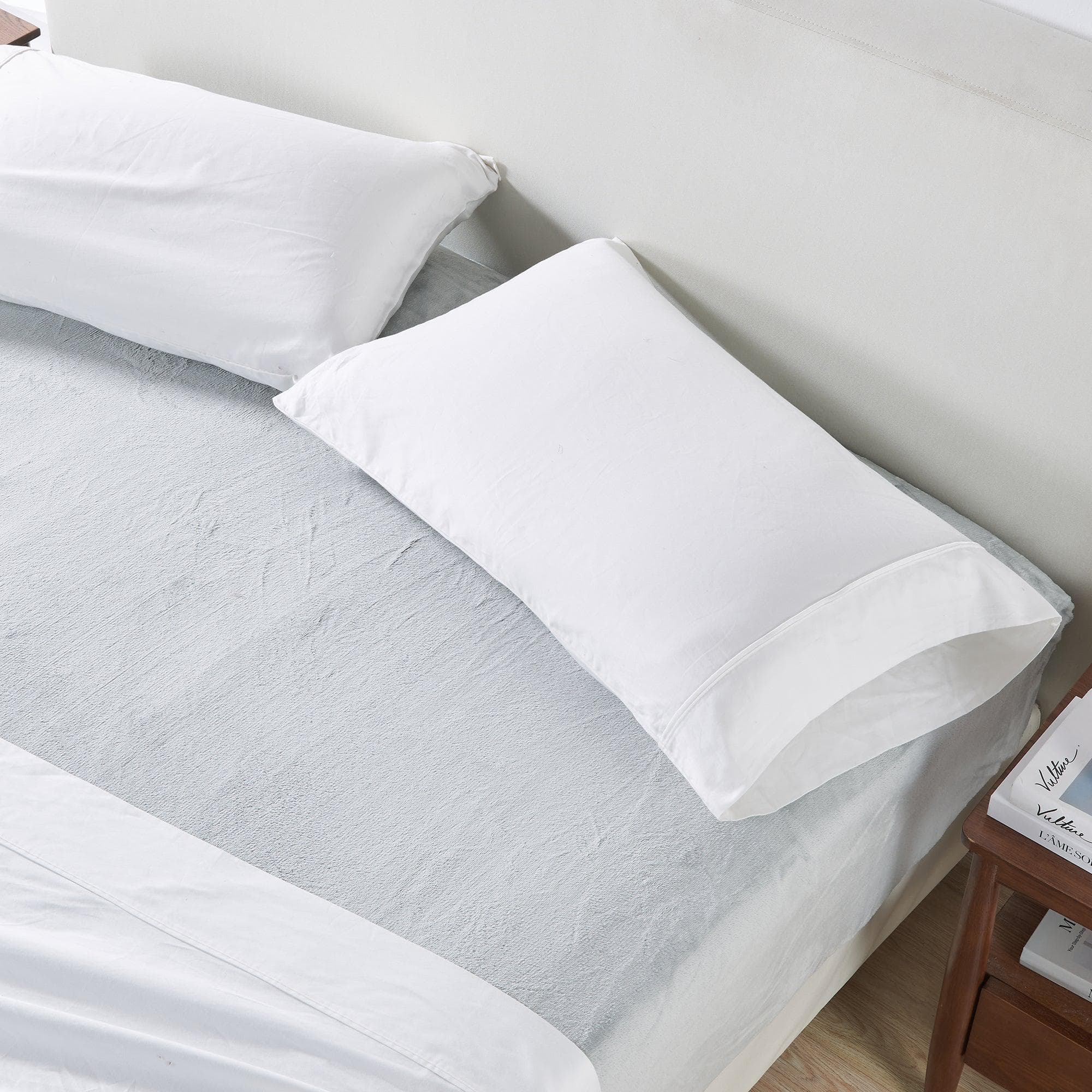 Solid Plush Fitted Sheet - Velvet Luxe Collection - Image 29