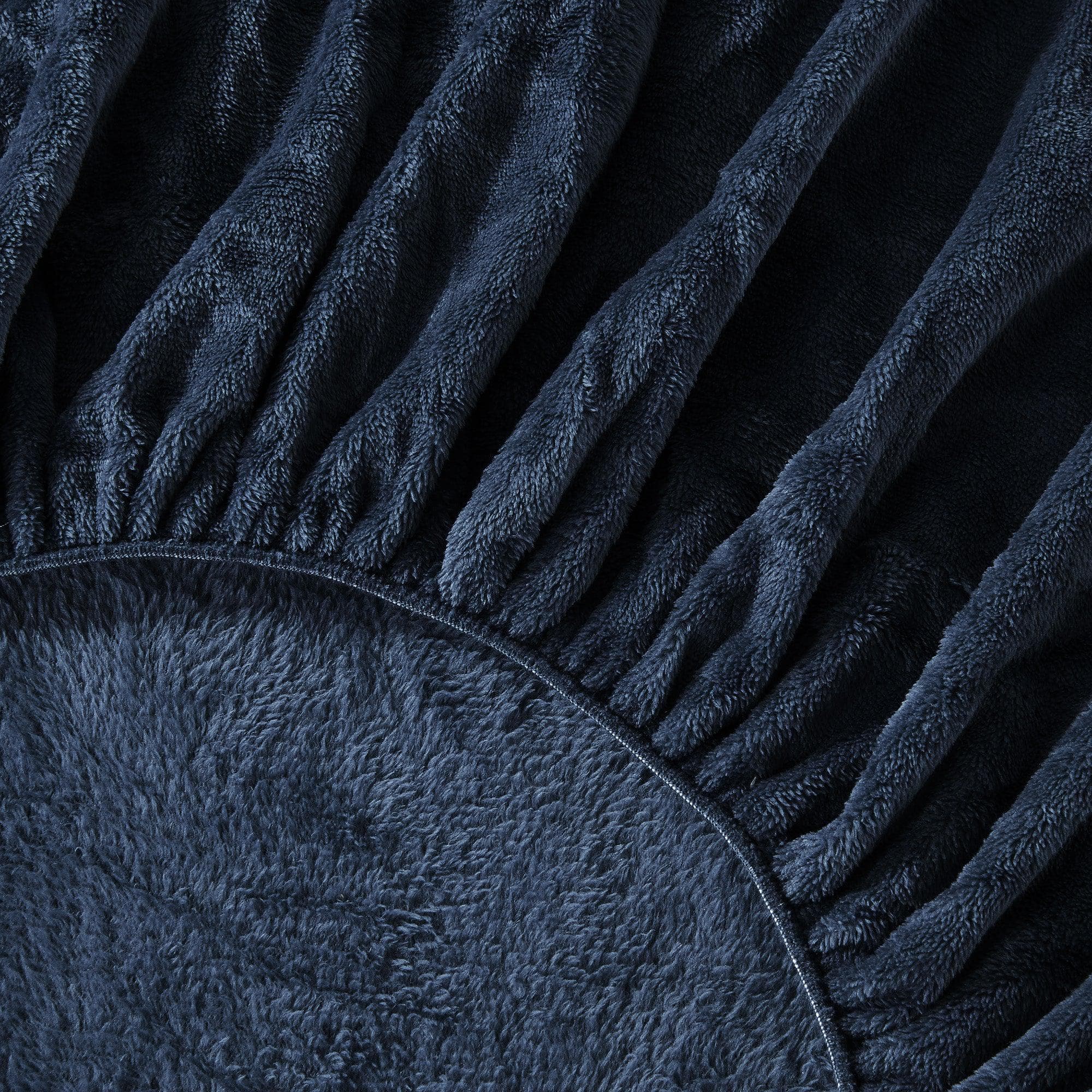 Solid Plush Fitted Sheet - Velvet Luxe Collection - Image 32